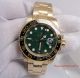 2018 Replica Yellow Gold Rolex GMT-MASTER II Watch SS Green Face (6)_th.jpg